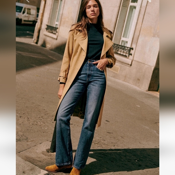 Sezane Serge Trousers - Picture 2 of 9